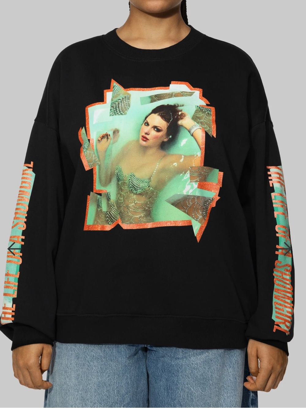 Tylor Swift The Life Of A Showgirl Crewneck